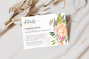 Canva Details Card, an Invitation Template by ShineOnWedding (Thumbnail 2 of 12)