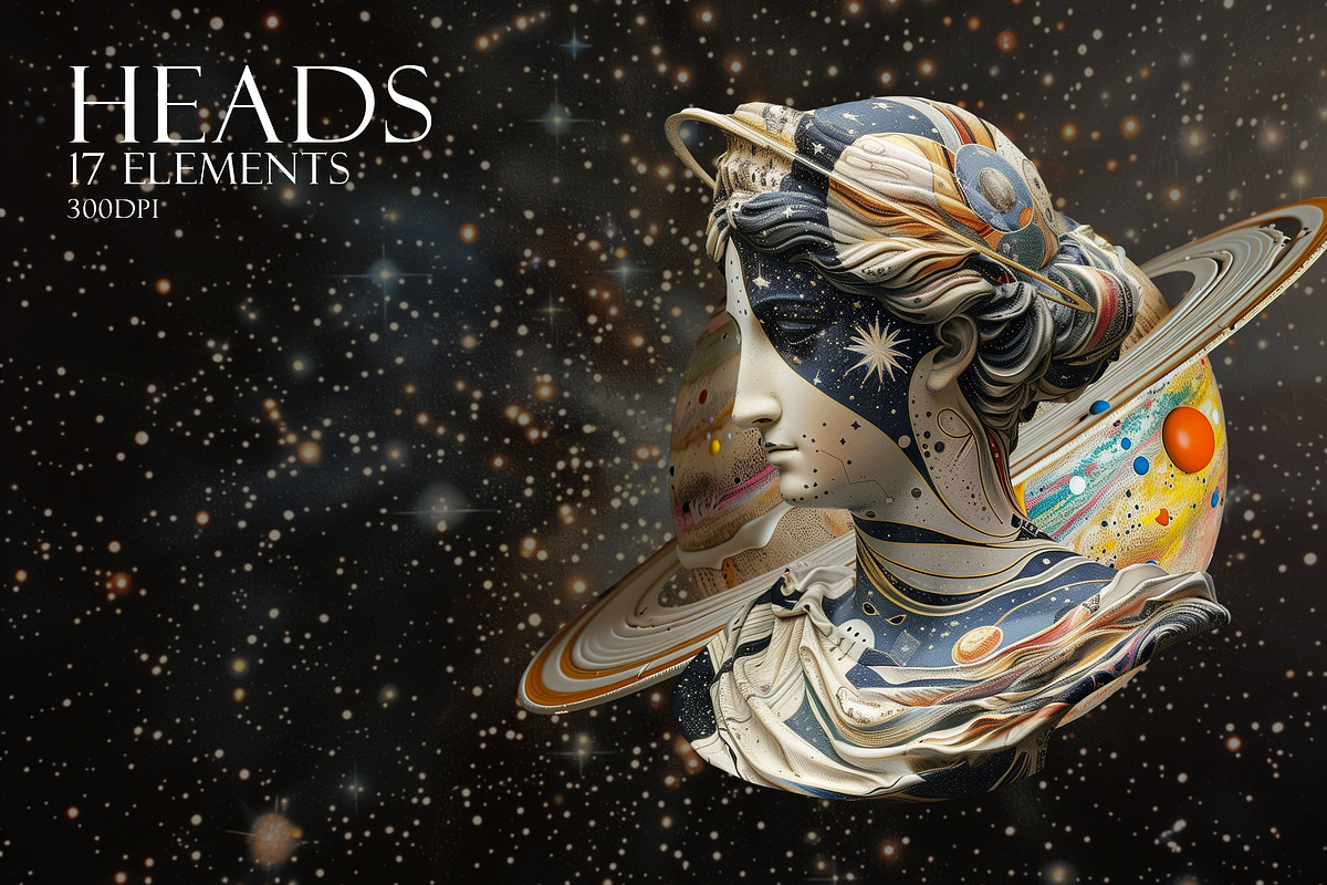 Galaxy collage creator, an Object Graphic by Chikovnaya (Photo 9 of 21)