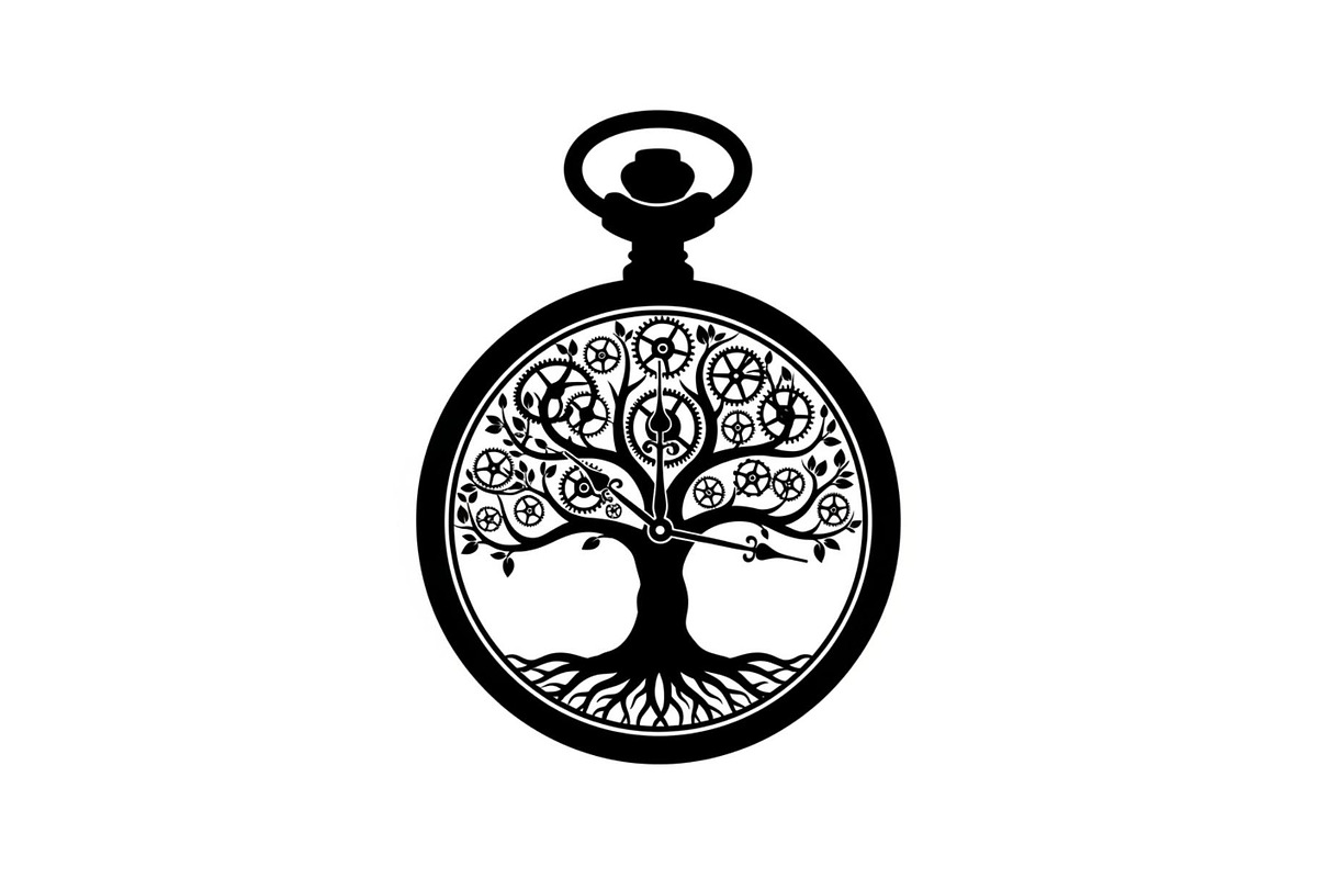Steampunk Tree of Life Symbol Bundle, an Illustration by yasushie (Photo 27 of 31)