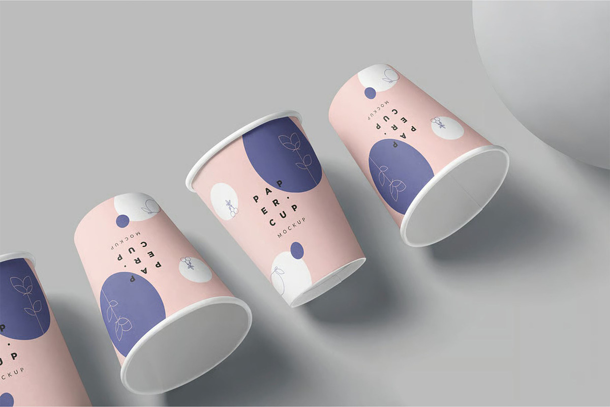 Paper Cup Mockup, a Cups & Container Mockup by megostudi0 (Photo 3 of 6)