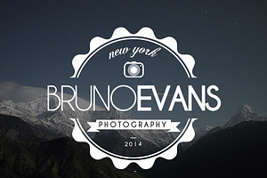 Premium Photography Hipster Logo
