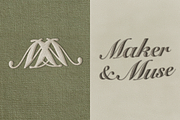 MAKER | Logo Embroidery Mockup, an Apparel Mockup by Duet Atelier (Thumbnail 4 of 5)