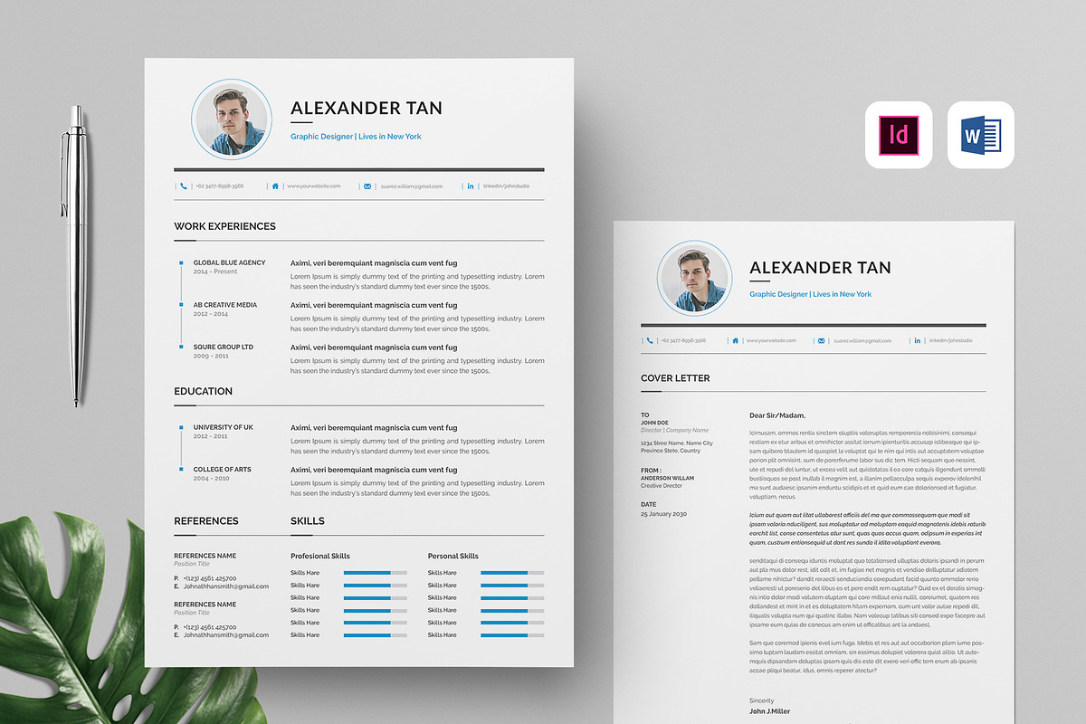 Resume, a Resume Template by Brochure-Market (Photo 1 of 4)