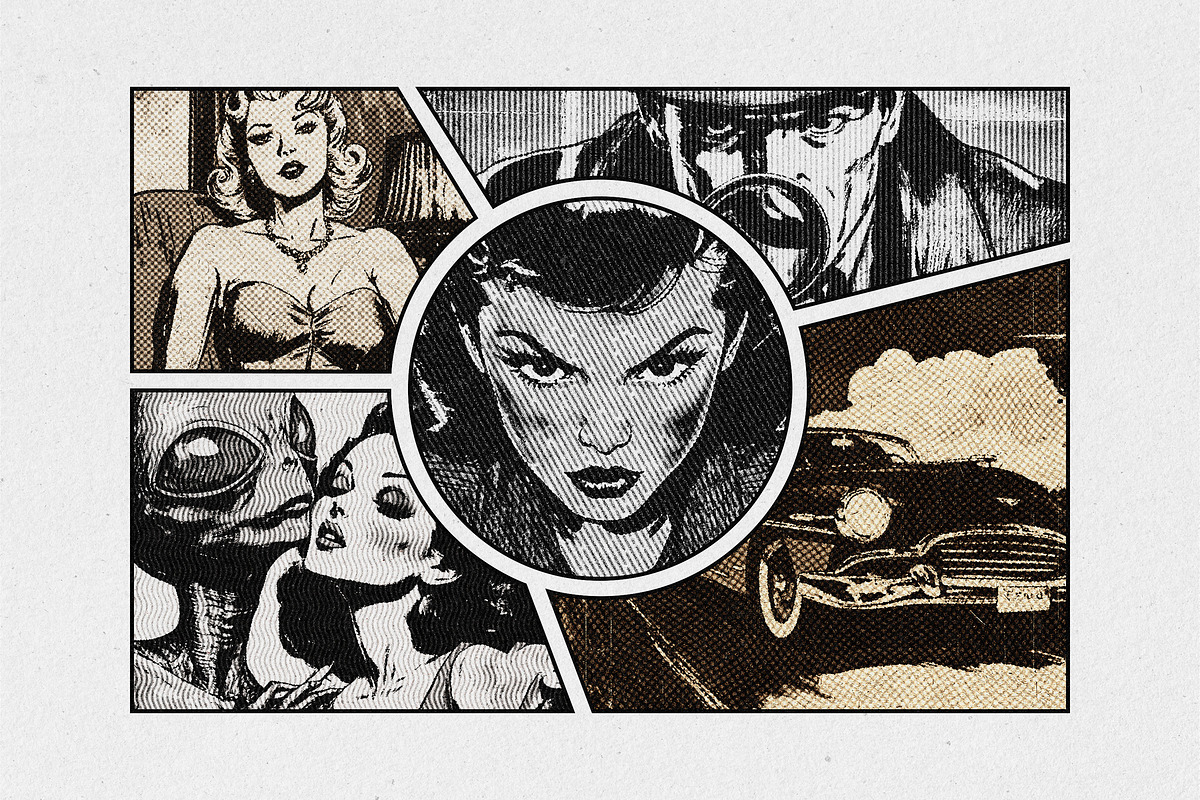 Retro Print Photo Effect, a Layer Style Add-On by pixelbuddha.net (Photo 2 of 12)