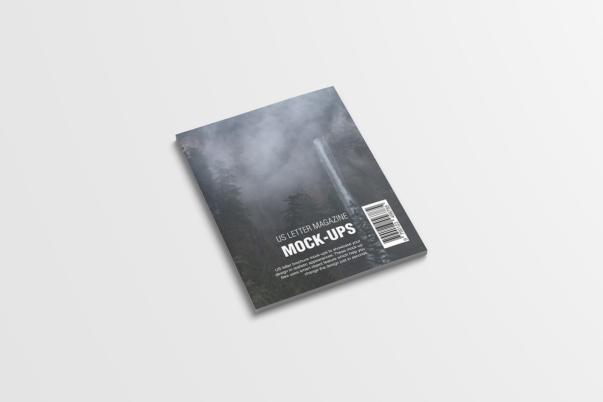 US Letter Magazine Mockup, a Books & Magazine Mockup by graphiccrew (Photo 3 of 19)