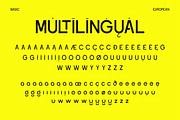 Groonex, a Sans Serif Font by Burntilldead (Thumbnail 9 of 10)