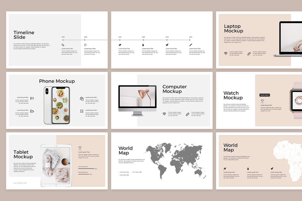 Simplicity PowerPoint Template, a Presentation Template by TemplatesForest