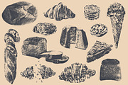 Bread & Bakery Elements, an Object Graphic by Em&M Studio (Thumbnail 2 of 8)