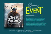 Dark Viking Font, a Serif Font by yantodesign (Thumbnail 6 of 9)