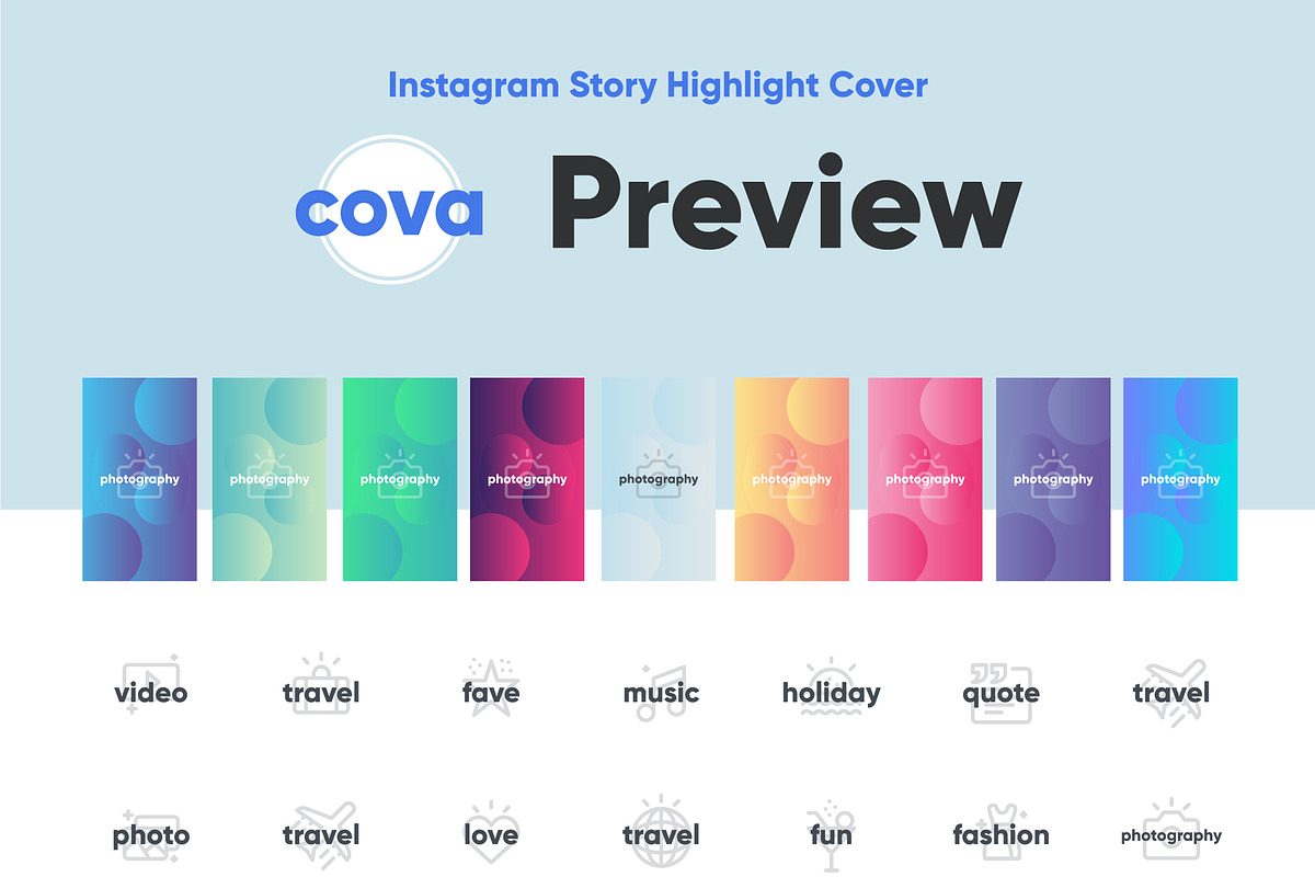 Cova Instagram Story Highlight Cover, a Social Media Template by SignalSupply (Photo 4 of 6)