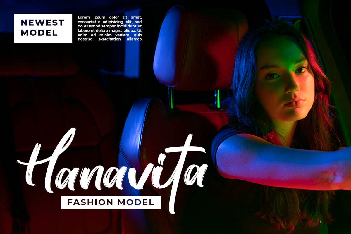 Gamotrella - Brush Font, a Handwritten Font by RockboyStd (Photo 3 of 12)