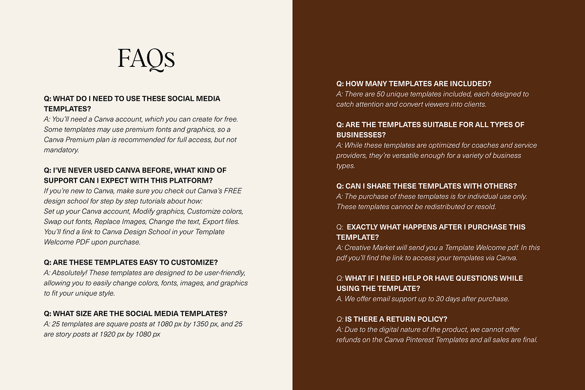 50 Luxury Instagram Canva Templates, a Social Media Template by Glo Design Studio (Photo 9 of 10)