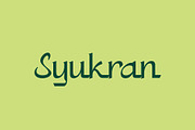 Rabiyah - Arabic Style Font, a Script Font by Pikgura (Thumbnail 6 of 6)