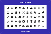 Surfing icons, an Outline Icon by Wencory (Thumbnail 1 of 2)