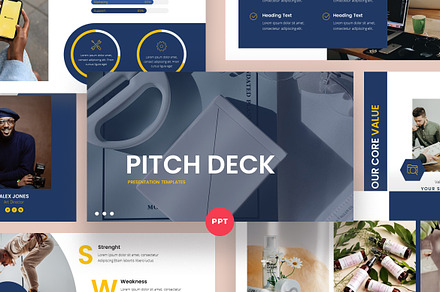 PITCH DECK PowerPoint Template