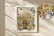 Blackberry Mice Watercolor Set, an Animal Illustration by AlenaVlasko stock Market (Thumbnail 8 of 11)