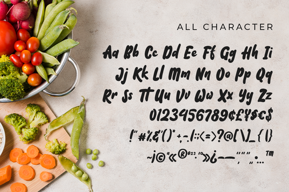 Hello Farmer – Childish Font, a Font by NURF Designs (Photo 3 of 10)