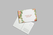 Minimalist A6 Postcard Mockup, a Card Template by Rendemporium (Thumbnail 5 of 7)