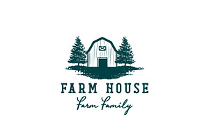Vintage Classic Barn Logo Design, a Branding & Logo Template by AlvinStd