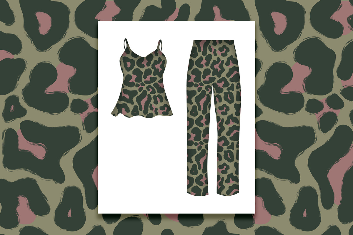 Wild Animal Print Set Modern Vintage, a Pattern Graphic by Oksana Dovhopol Art (Photo 15 of 19)