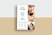 Wedding Photography Price List, a Flyer Template by retrographix (Thumbnail 3 of 4)