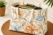 Seamless Vintage Floral Damask, a Pattern Graphic by Canvas Craft (Thumbnail 5 of 9)