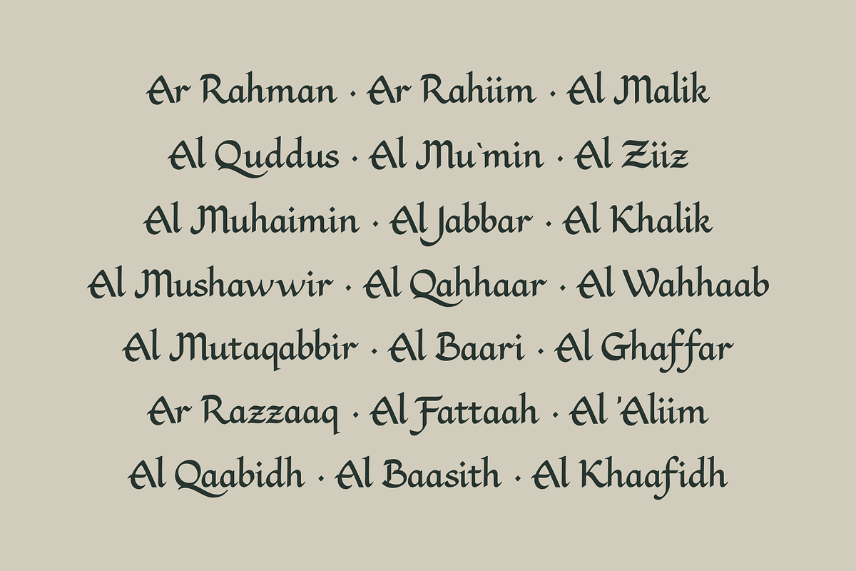 Baylaf Alwahas - Arabic Style, a Script Font by Marvadesign (Photo 5 of 9)