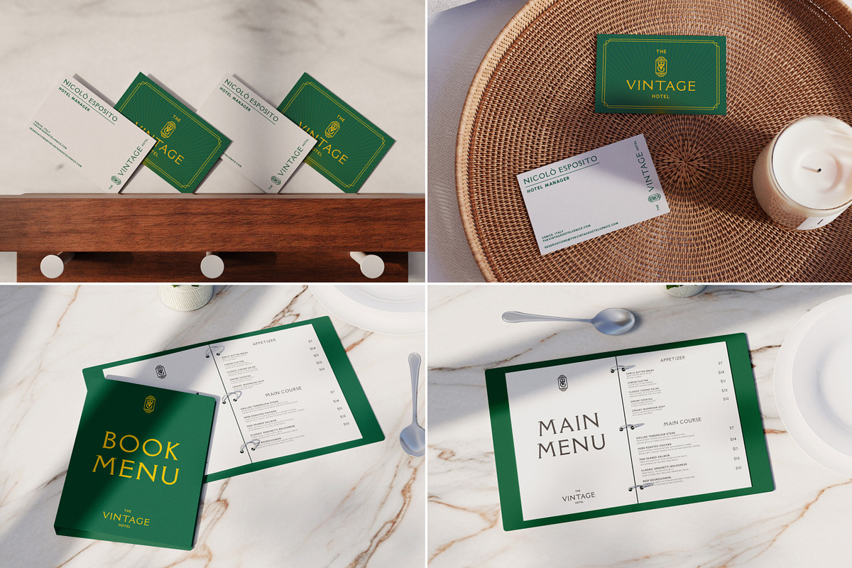 40 Hotel Branding Mockups Bundle, a Household Mockup by Vitora Mockup (Photo 5 of 12)