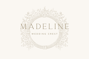 MADELINE Luxury Wedding Crest