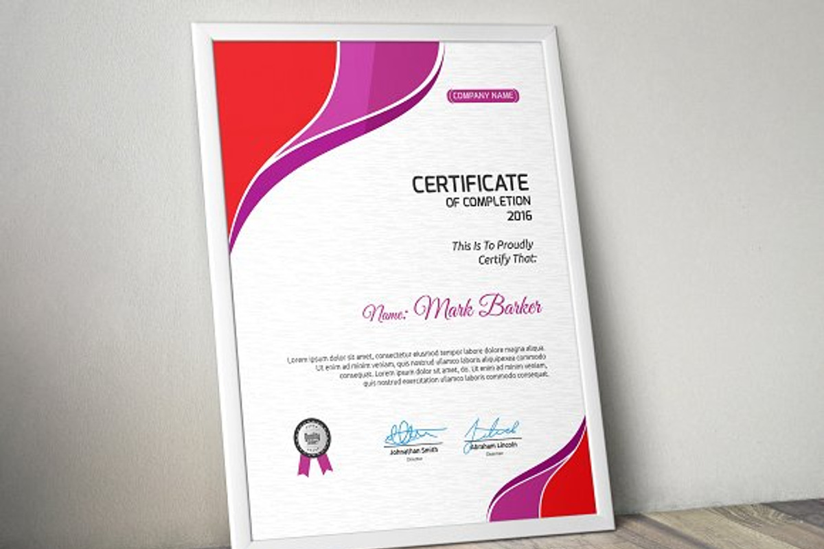 Ultimate Certificate Bundle, a Stationery Template by Curve Design (Photo 78 of 83)