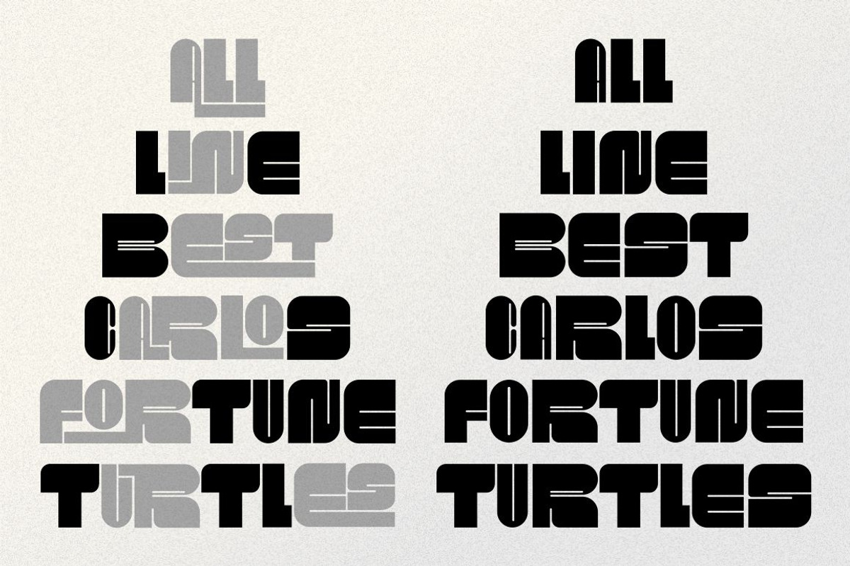 Truck Machine - Heavy Display Font, a Sans Serif Font by PutraCetol Studio (Photo 4 of 11)