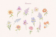 Meadow Whispers png watercolor frame, a Decorative Illustration by Ekaproeka (Thumbnail 2 of 8)