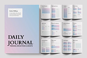 Daily Journal Planner Layout, a Stationery Template by ContestDesign (Thumbnail 1 of 3)