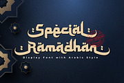 Special Ramadhan – Arabic Style Font, a Font by NURF Designs (Thumbnail 1 of 10)