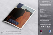 Modern Project Proposal Template, a Brochure Template by Andre28 (Thumbnail 1 of 6)