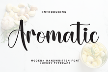 Aromatic | Script Font