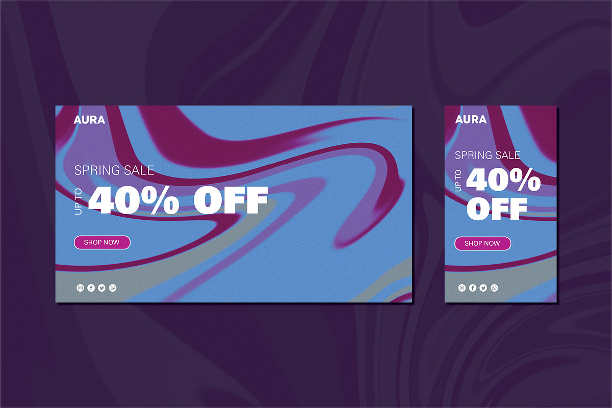 Groovy Gradient Textures, a Texture Graphic by GraphicsByKassy (Photo 8 of 8)