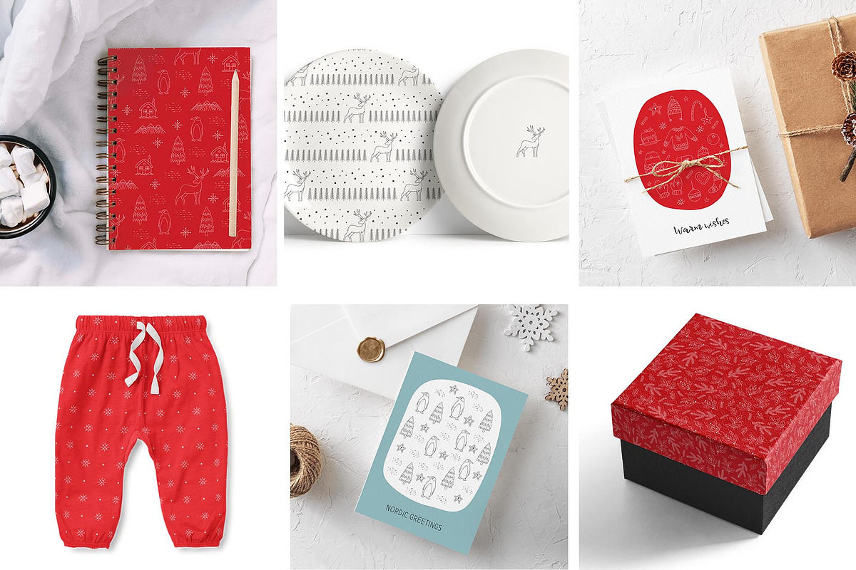 Christmas card map creator, a Seasonal Illustration by Alisovna (Photo 9 of 12)