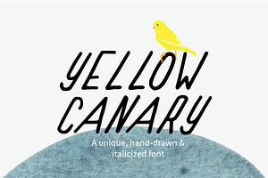 Yellow Canary Font