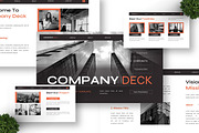 Company Deck - Business Powerpoint, a Presentation Template by Deepslide Studio (Thumbnail 2 of 4)