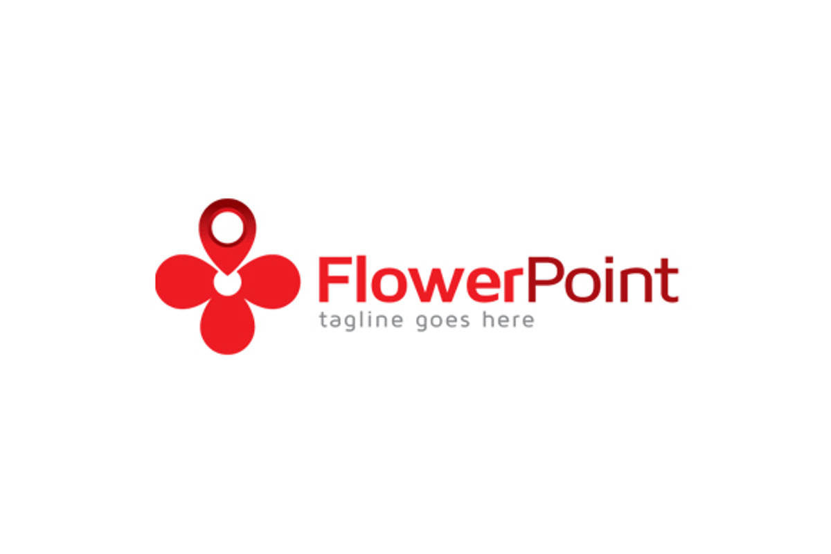 Flower Point Logo Template, a Branding & Logo Template by gunaonedesign