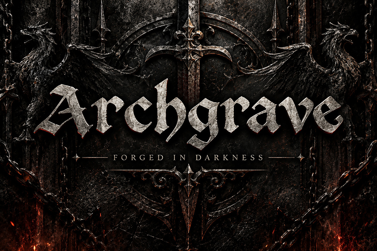 Archgrave Blackletter, a Blackletter Font by Wow Magic (Photo 4 of 5)