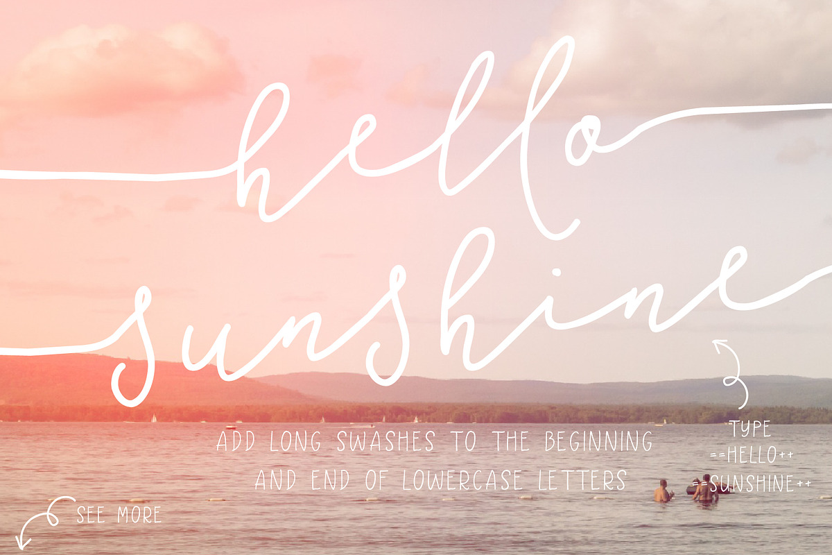 Just Awesome Typeface+Bonus, a Script Font by Graphic Box (Photo 7 of 7)