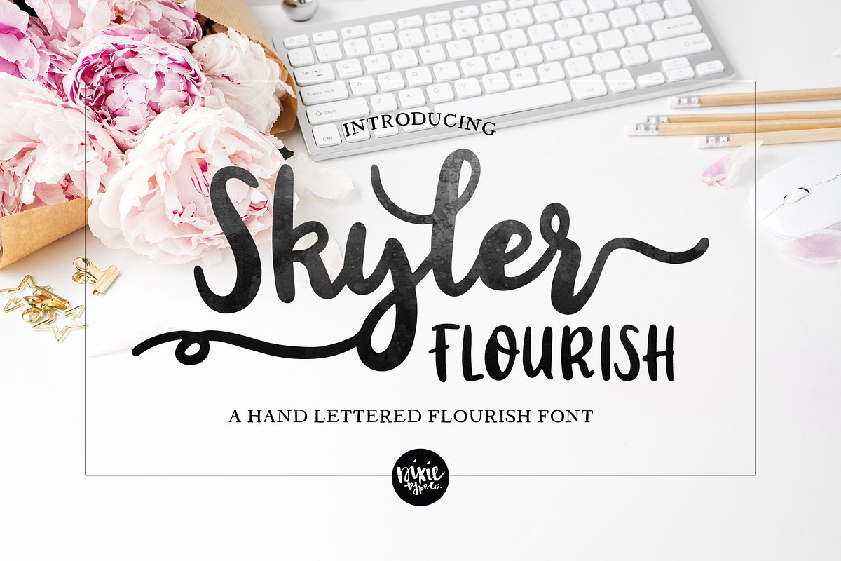 Hand Lettered Font Bundle Vol. 3 preview 3
