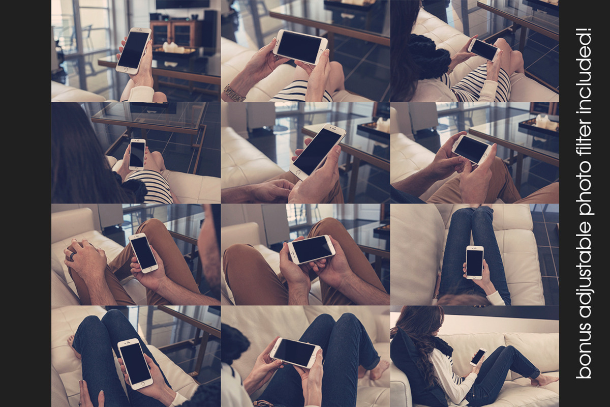12 iPhone 6/6s Real Photo Mockups, an iPhone Mockup by ZedProMedia (Photo 4 of 5)