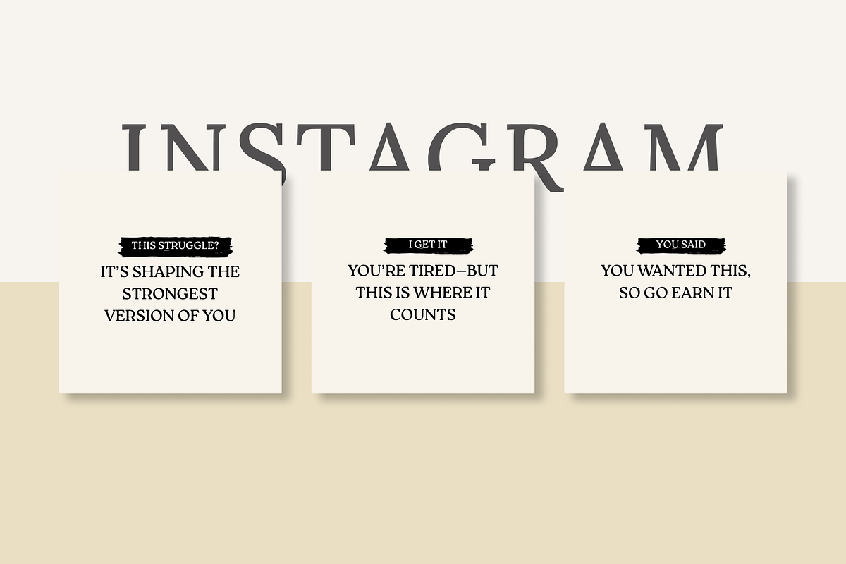 50 Inspiring Instagram Template preview 6