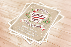 Christmas Party Invitation