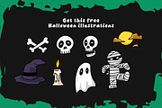 Melthink | Halloween Font, a Sans Serif Font by LetterStuff Typefoundry (Thumbnail 9 of 10)