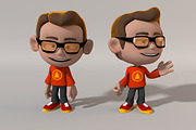 Cartoon Character / Tommy, a Characters & Person 3D Model by CGPitbull (Thumbnail 1 of 4)