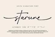 Asifa Signature - Handwritten Font, a Handwritten Font by RHD Creative Studio (Thumbnail 9 of 10)